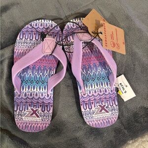 Zeroxposur Girls Flip Flop Size 12/13